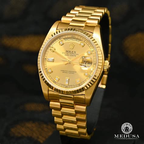 rolex or et argent|Rolex or or.